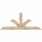 Ekena Millwork Richland Rough Sawn Timber Gable Bracket, Douglas Fir, 84"W x 35"H x 6"D x 6"F, 10/12 Pitch GBW084X35X0606RIC00RDF - alternate 1